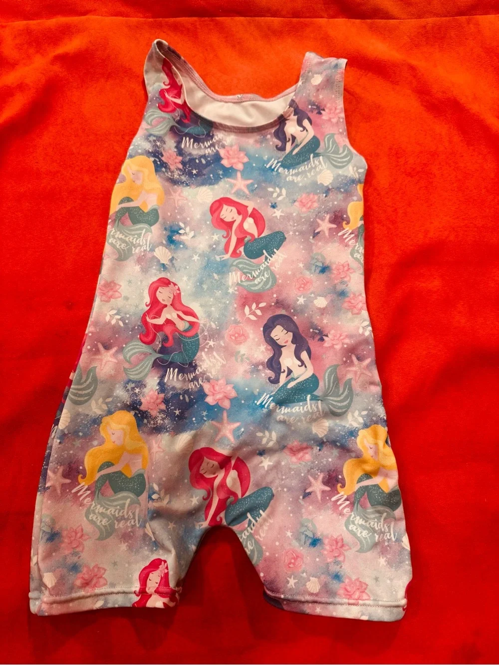 Girls' Colorful Butterfly Romper - Multicolor